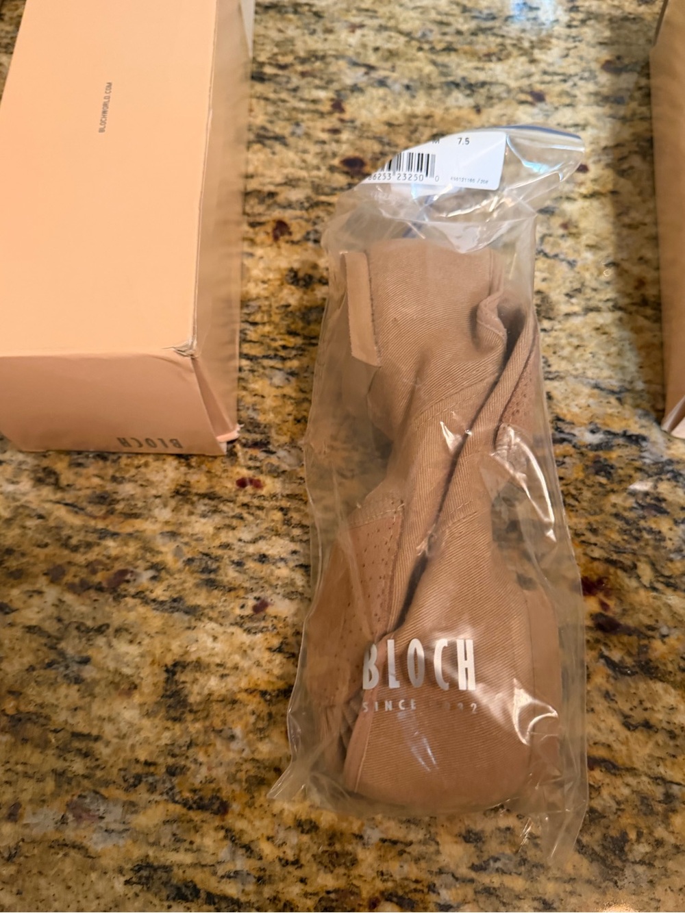 Bloch Nude/Tan Dance Bootie
